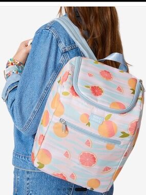 JuneShine Cooler Backpack Insulated “Summer Citrus”